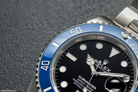 rolex oyster perpetual submariner date white gold|Rolex Submariner Date 41mm price.